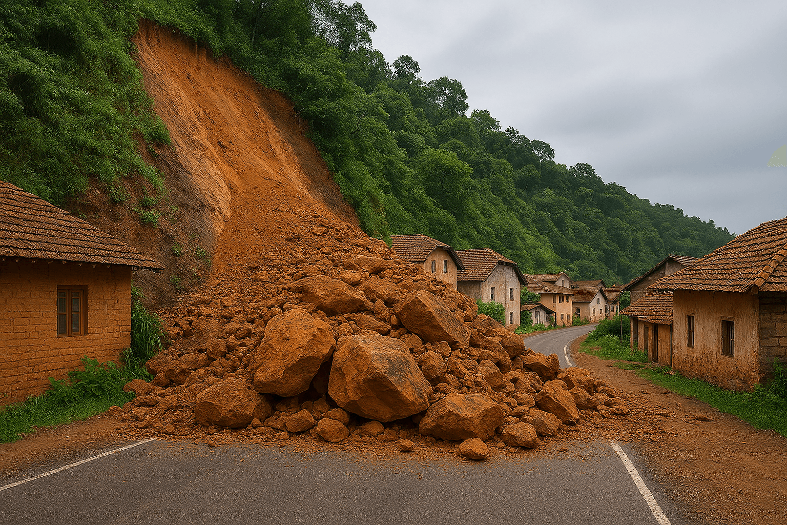Rampant human intervention destabilising hill slopes, leading to rise in landslides